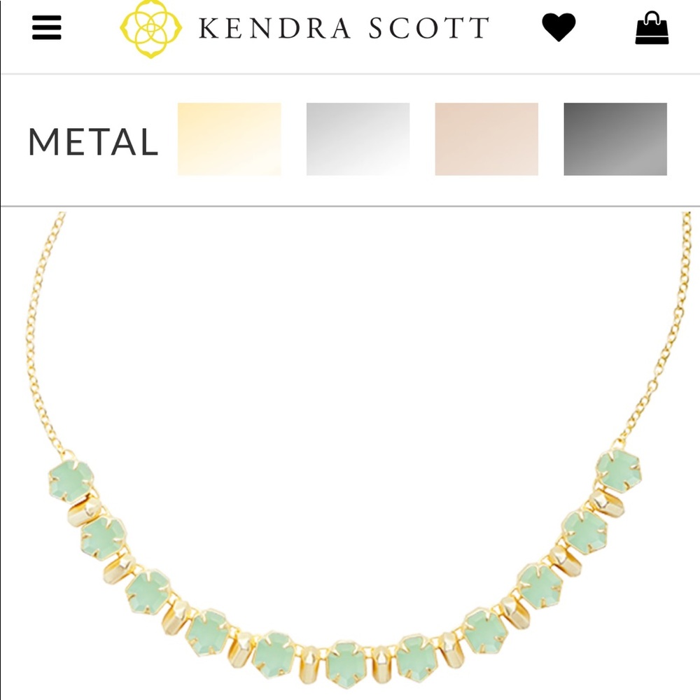 KENDRA SCOTT ADJUSTABLE TAMMY NECKLACE